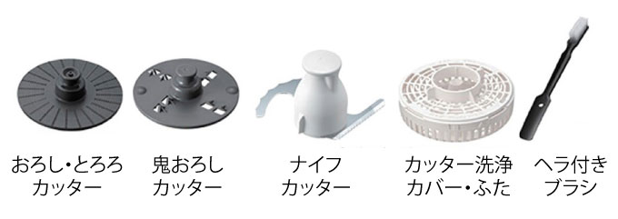 付属品カッター_ブラシ