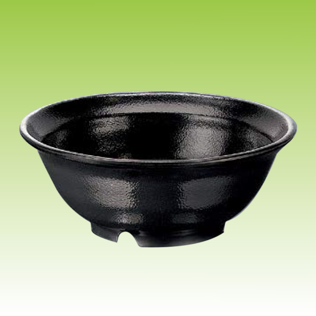 マルケイ 麺鉢　黒  A88B