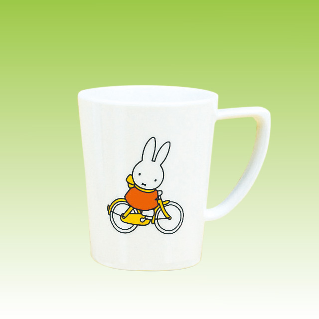 miffy's bicycle モーニングカップ