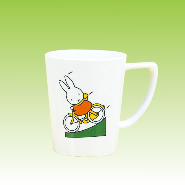 miffy's bicycle モーニングカップ
