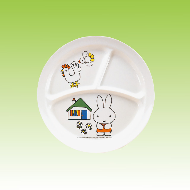 miffy 丸ランチ皿