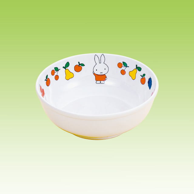 miffy＆fruits ラーメン鉢