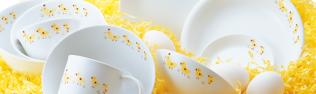 強化磁器ひよこ