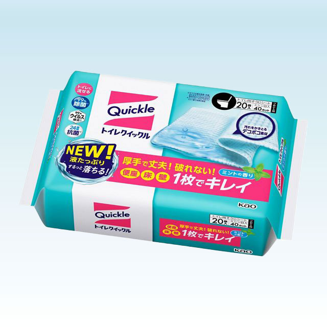 トイレクイックル つめかえ用 ジャンボパック20枚入×12袋
