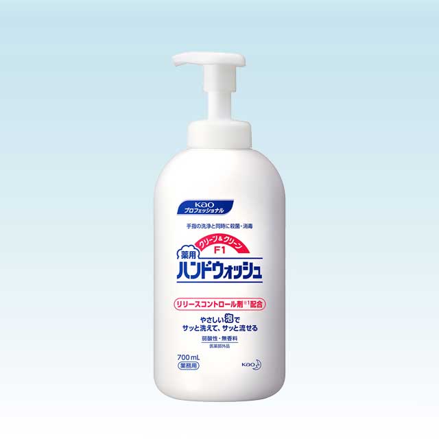 クリーン＆クリーン 薬用ハンドウオッシュF1 700ml×6本