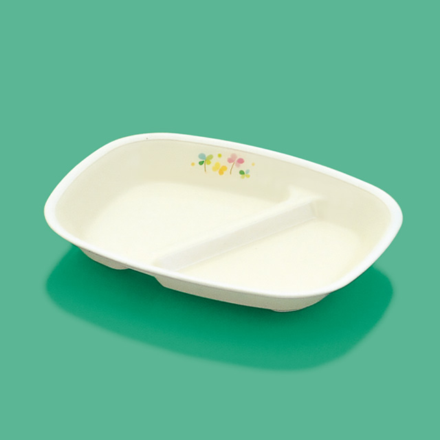 クローバー 角仕切皿 PNS-23E CLO