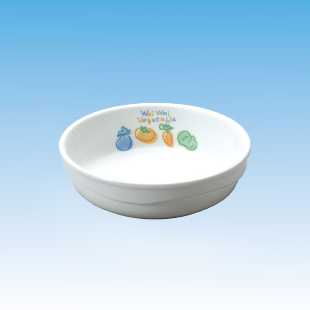 ベジタブル 13cmウェーブ深皿