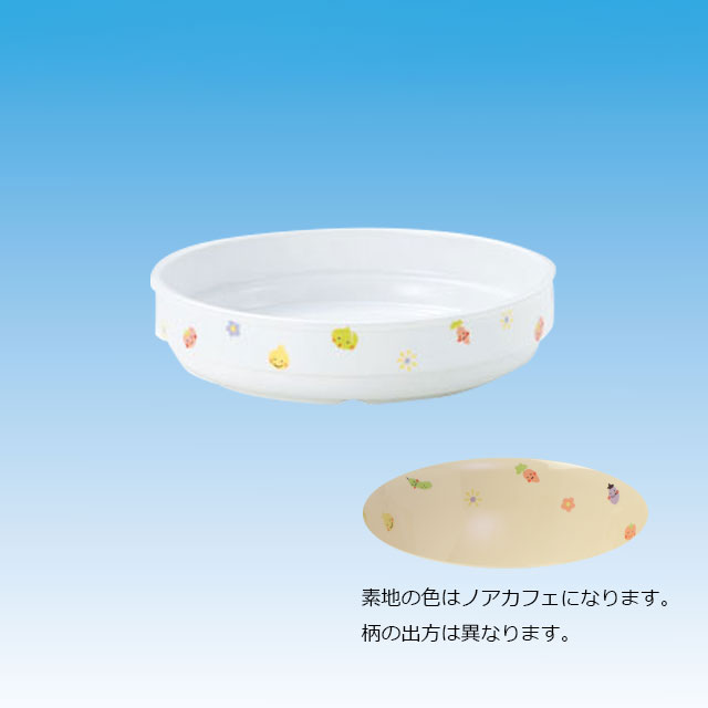 ぷちやさい スタック平皿 165S-E　素地ノアカフェ