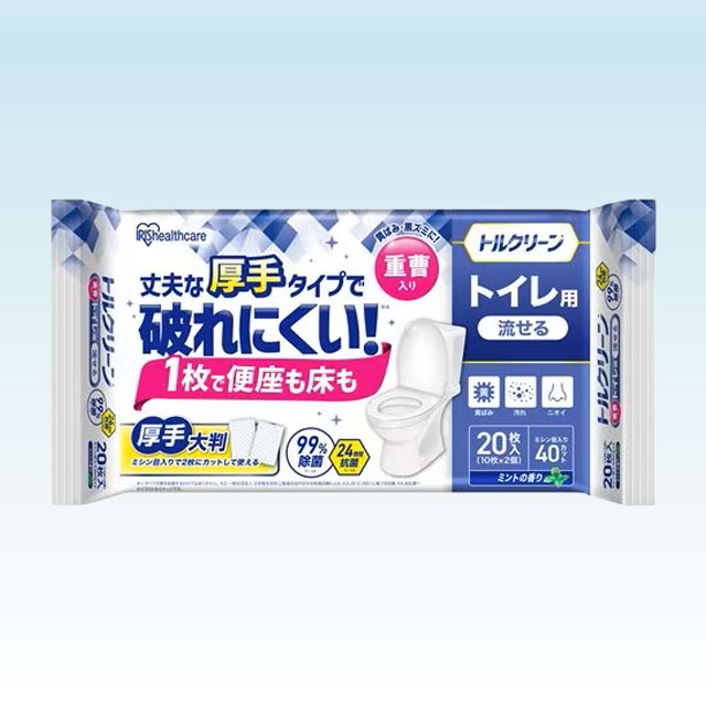 アイリスオーヤマ トルクリーン トイレクリーナー厚手T-TA20（10枚×2個）×36袋 
