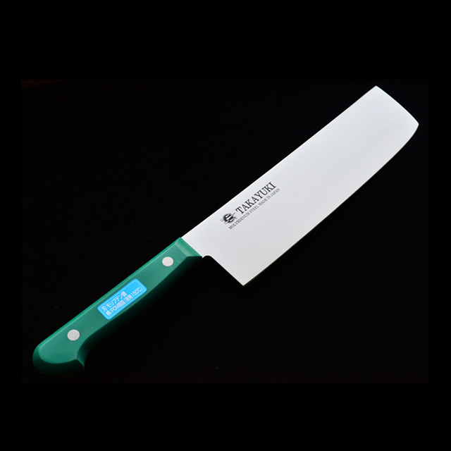 堺孝行 S/S PC柄カラー包丁 巾広菜切