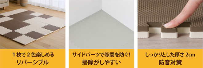 厚さ2cmで防音対策