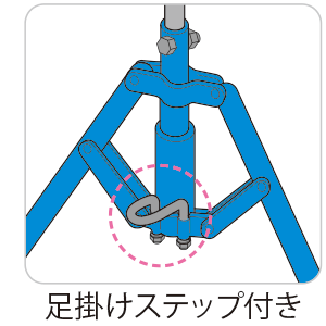 足掛けステップ付き