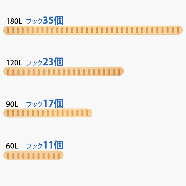 安全ハンガー壁付け