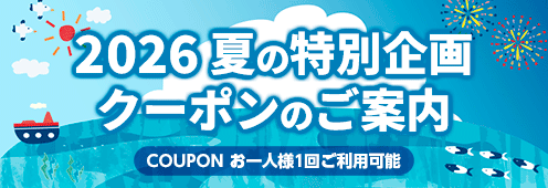 2026夏の特別企画クーポン